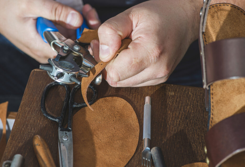 making shoes